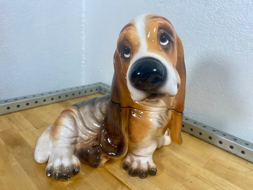 Rare cookie jar bassett - rare,