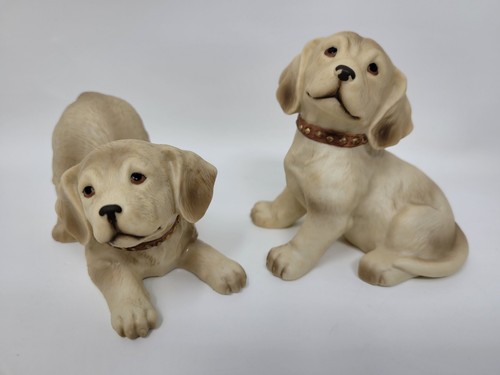 Vintage homco pair - vintage, yellow